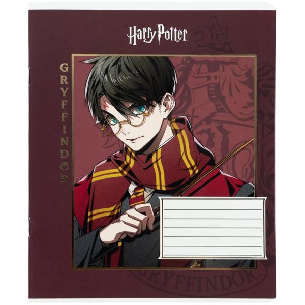 Зошит 12 арк., лін., фольга + УФ лак, HP