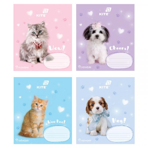 Зошит 12 арк., кос., УФ лак + глітер, RH