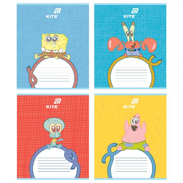 Зошит 12 арк., кос., софт тач + УФ лак об'ємний, SB