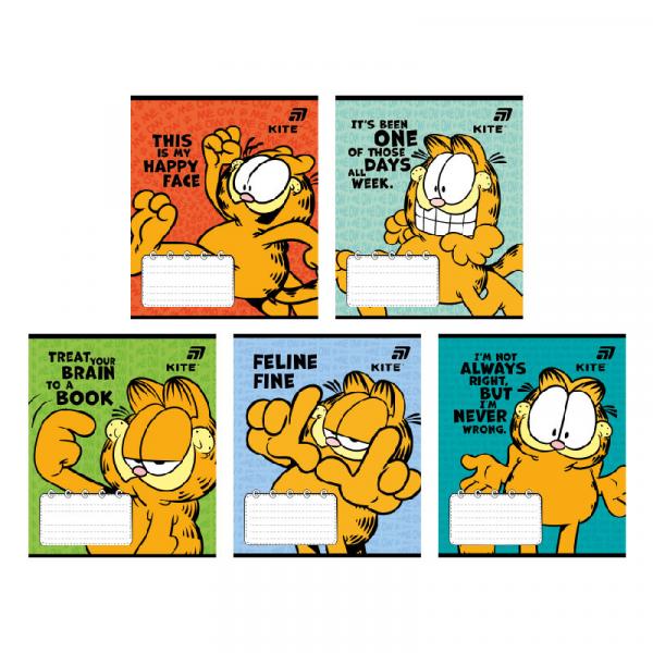 Зошит 18 арк., лін., софт-тач + УФ лак, GF