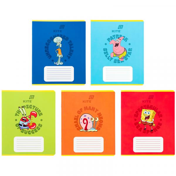 Зошит 18 арк., лін., софт тач + УФ лак об'ємний, SB