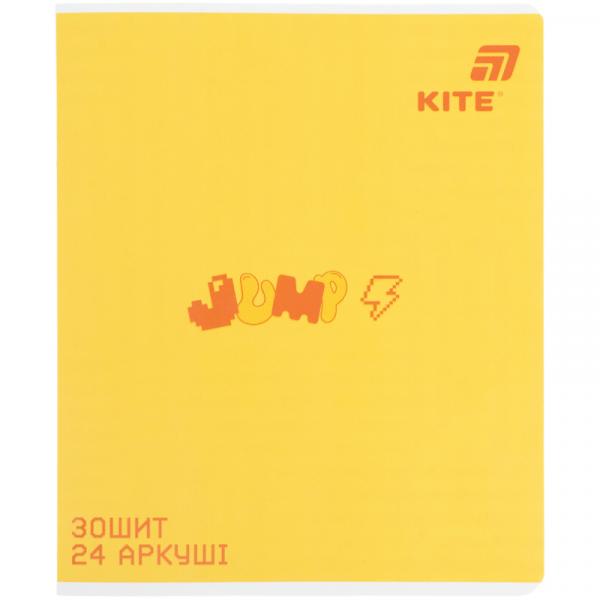 Зошит 24 арк., лін., софт тач + УФ лак об'ємний, Kite OC