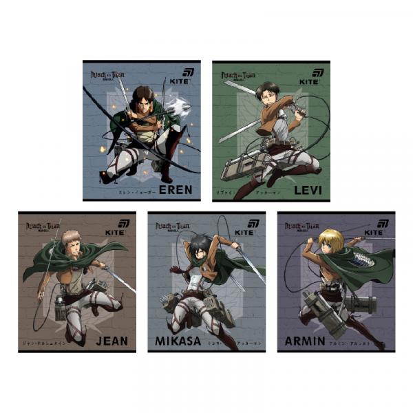 Зошит 24 арк., лін., гібр. лак + УФ лак, AT