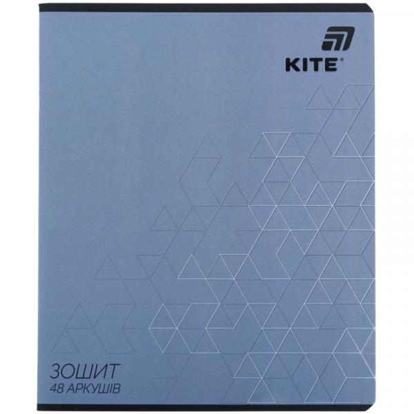 Зошит 48 арк., кл., софт тач + УФ лак, Kite One color 3