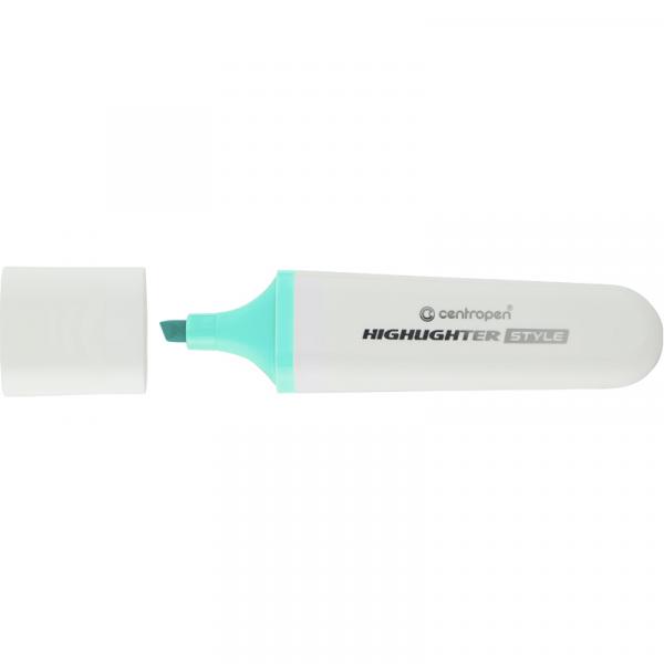 Маркер Highlighter Style 6252/12 1-4,6 мм клин. пастел. блак