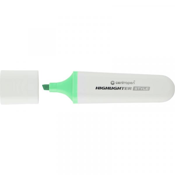 Маркер Highlighter Style 6252/12 1-4,6 мм клин. пастел. зел.