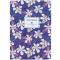 Книга записна тверда обкл. А5, 96 арк., кліт., TR, Floral 5