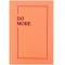 Книга записна тверда обкл. А5, 96 арк., кліт., Do more