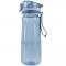 Пляшечка для води з трубочкою, 600 мл, блакитна