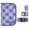 Пенал Kite 1 від., 2 відв.,з напов. 622H Purple Chequer