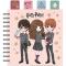 Блокнот з розділювачами на спіралі пл. обкл., 80 арк.,кл.,HP