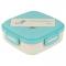 Ланчбокс з розділювачем 1100 мл, м'ятно-бежевий