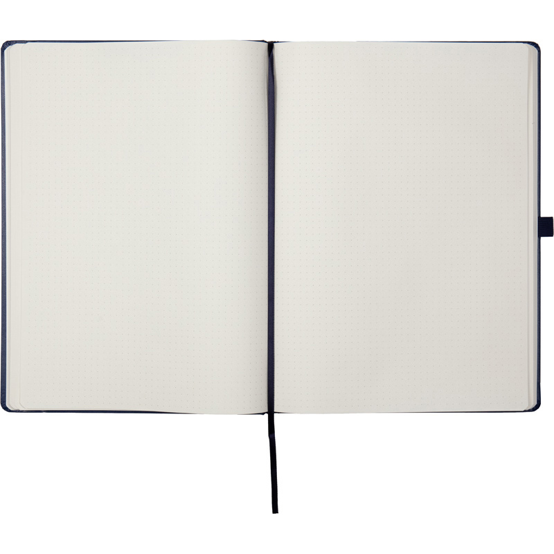 Книга записная Partner Grand, 295*210, 100л, точка, синяя