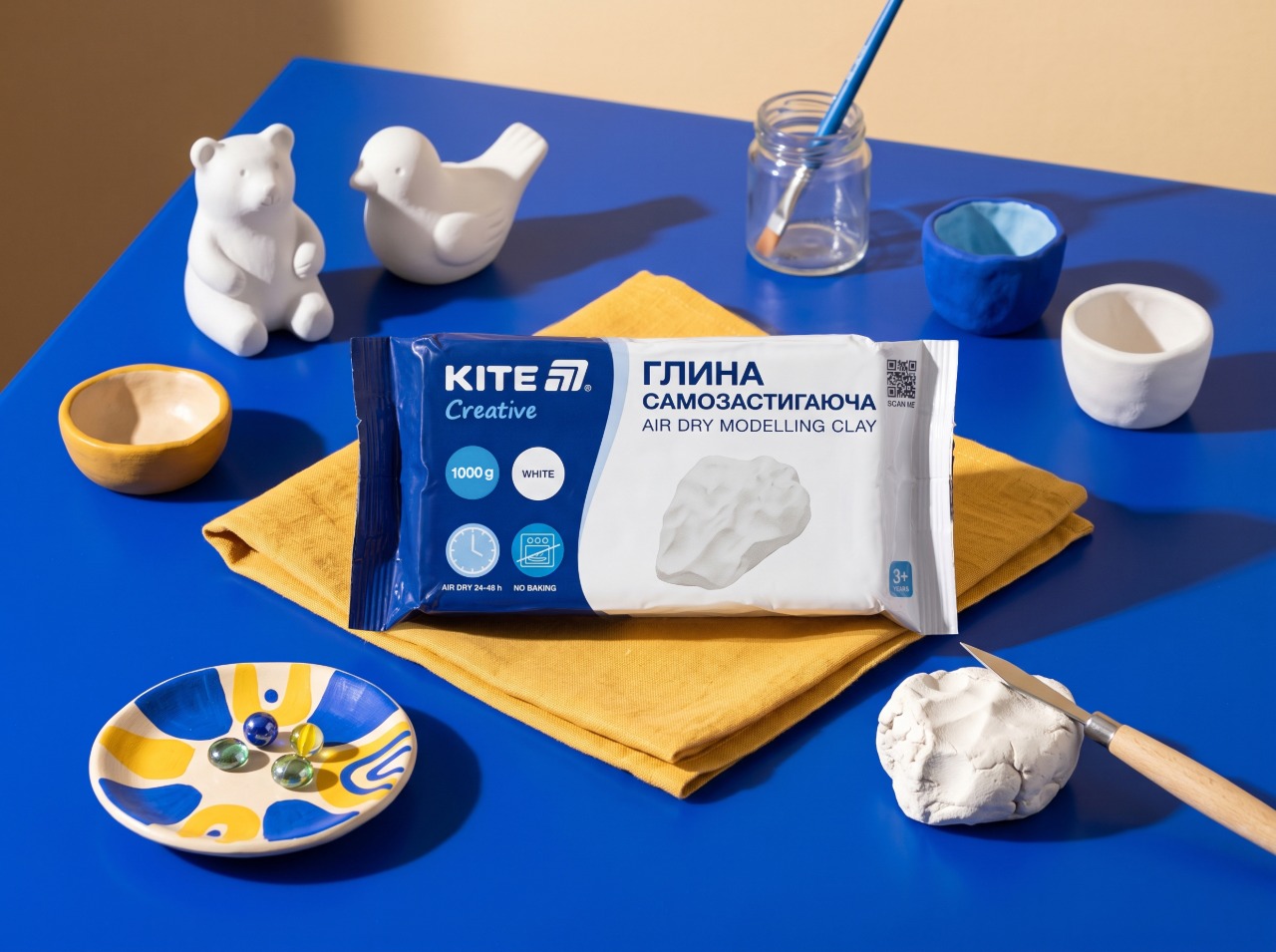 Глина, якій не потрібна піч: новинка в асортименті Kite